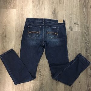 Abercrombie size 12 long super skinny jeans